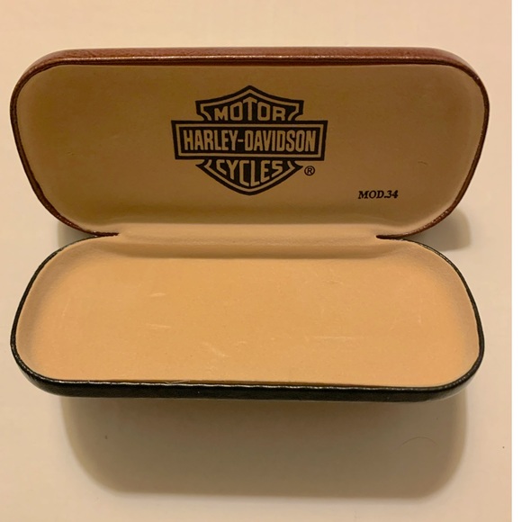 Harley-Davidson Other - HARLEY VTG EYEGLASS HARD CLAMSHELL CASE MO…